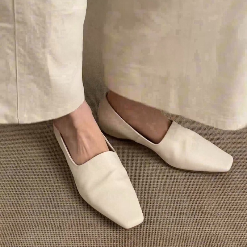 Retro Flat Loafers Women's Sli - Women'S Shoes For Flat Feet のレビューと価格