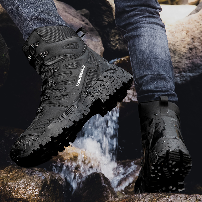 Men's Large Size Outdoor Tacti - Suede Ankle Boot のレビューと価格