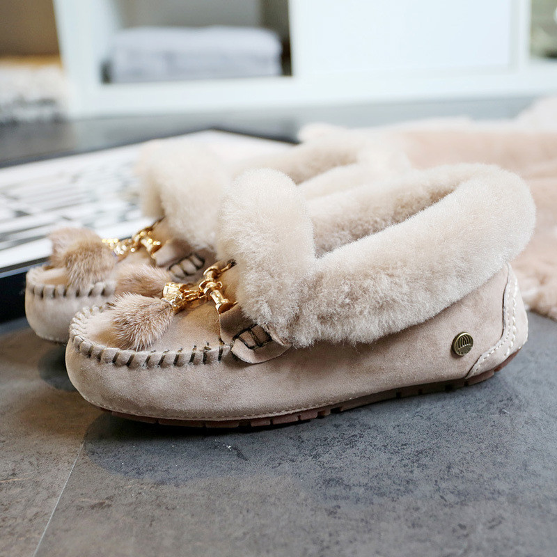 Women 100% Natural Fur Shoes M - Women'S Shoes Naturalizer のレビューと価格